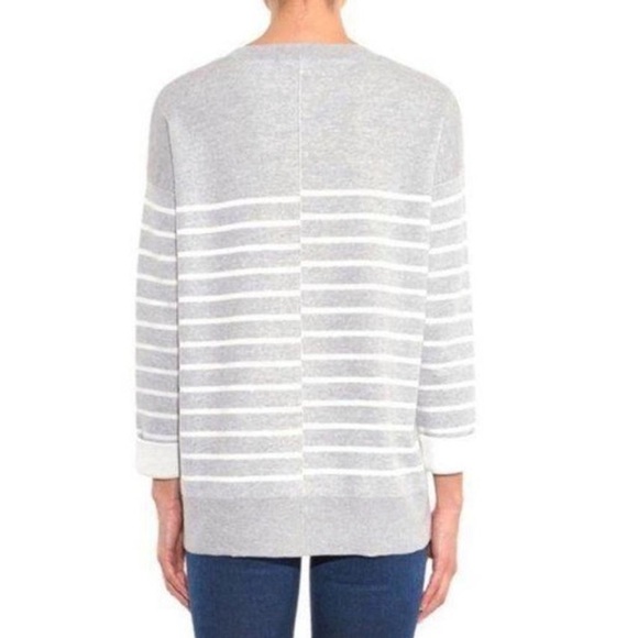 Vince Cotton Wool Gray Sweater - Picture 2 of 10